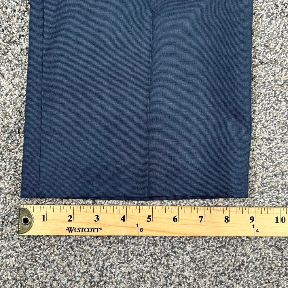 NEW Banana Republic Mens‎ Tailored Fit Dress Pants Navy Blue 34x32 924244-00-1